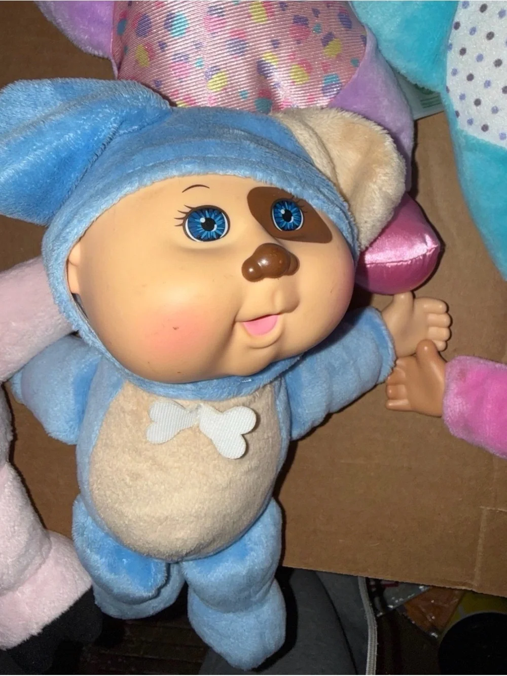Cabbage Patch Kids Cutie Dolls Pig Elephant Dog Unicorn Hippo Bear Lot 9 CPK